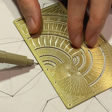 画像をギャラリービューアに読み込む, 【SELECT】黄金比文具 PhiRuler Artistry Edition(ファイルーラー)