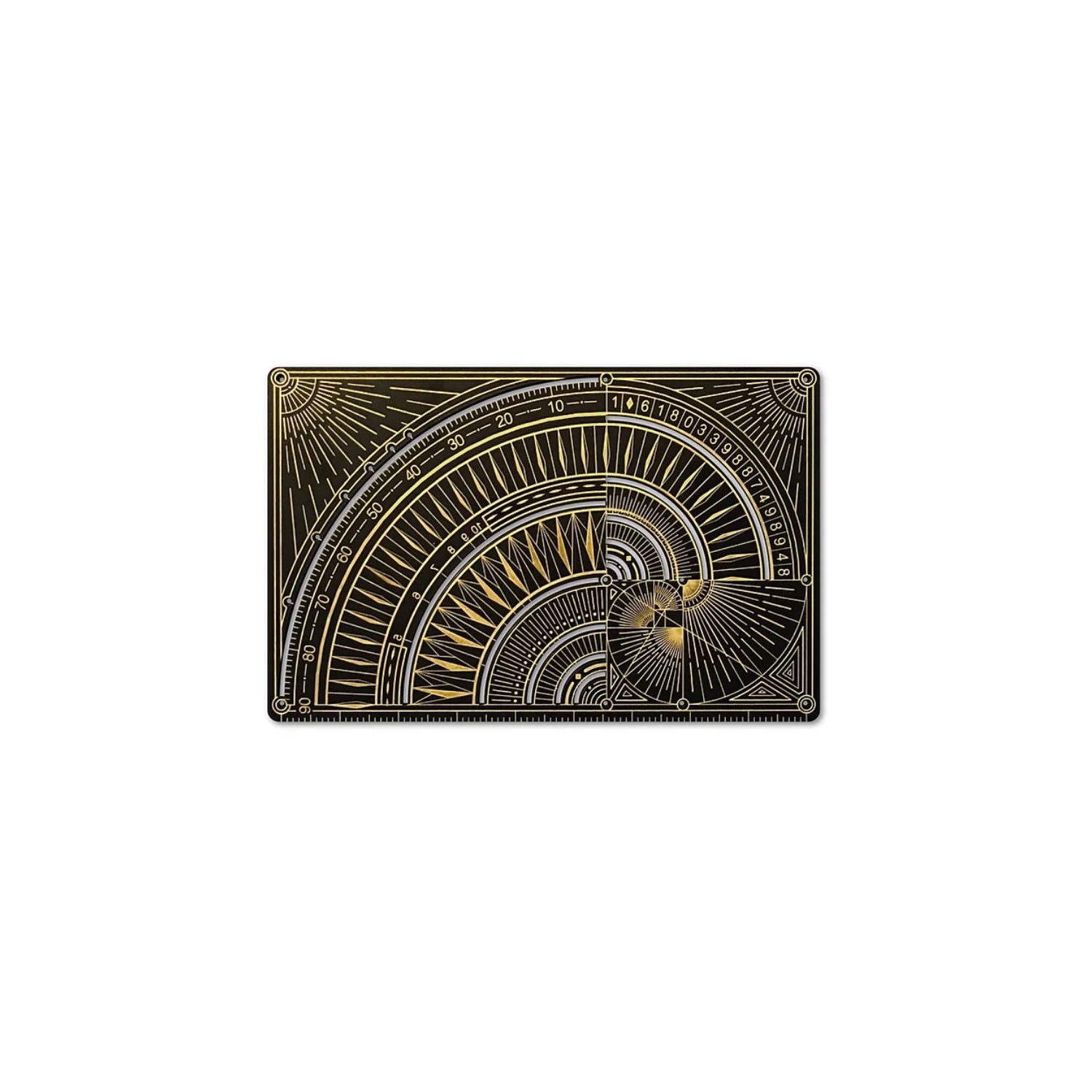 SELECT】黄金比文具 PhiRuler Artistry Edition（ファイルーラー 
