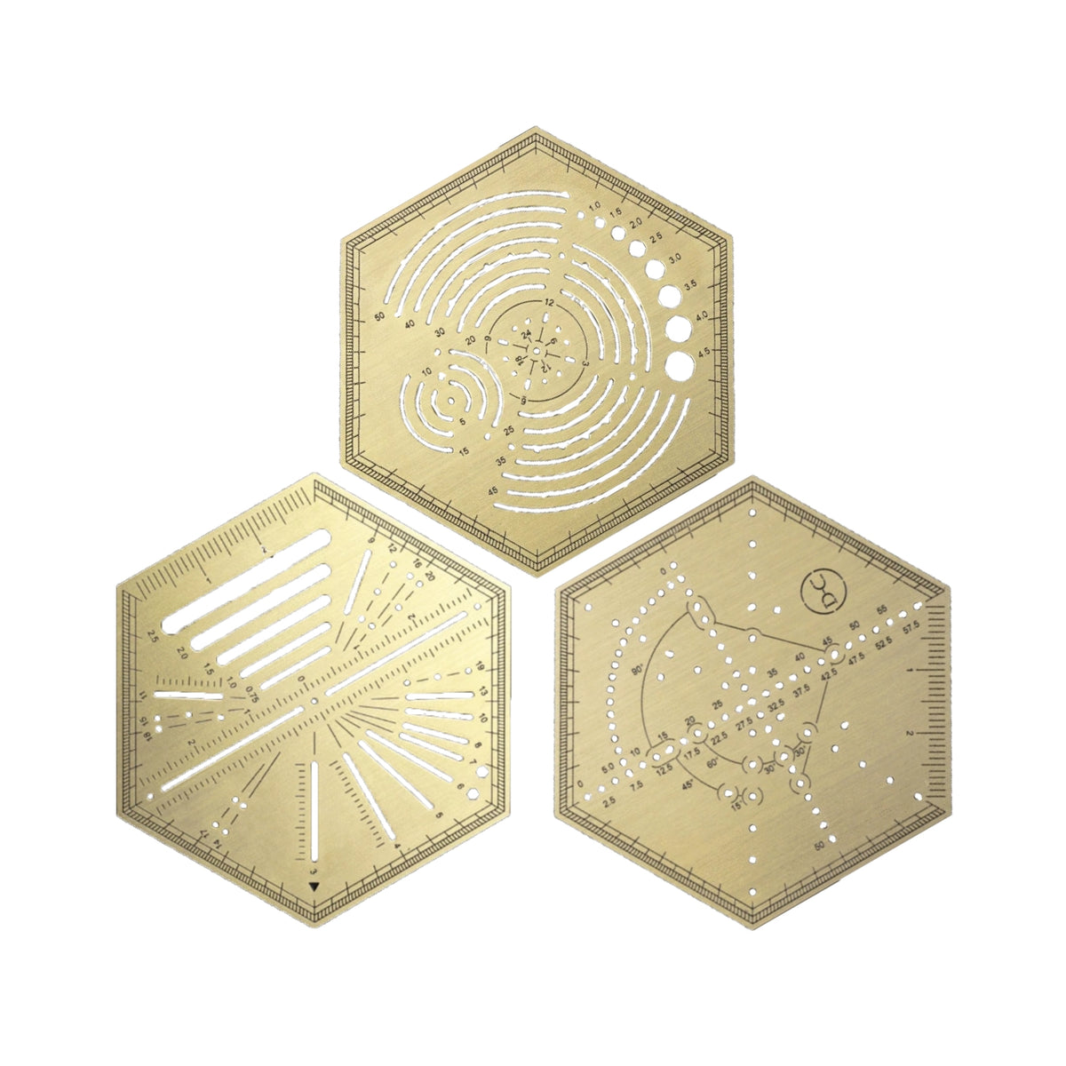 【SELECT】Hexagonal Ruler 2.5（ヘキサゴナルルーラー2.5） – stilform JAPAN