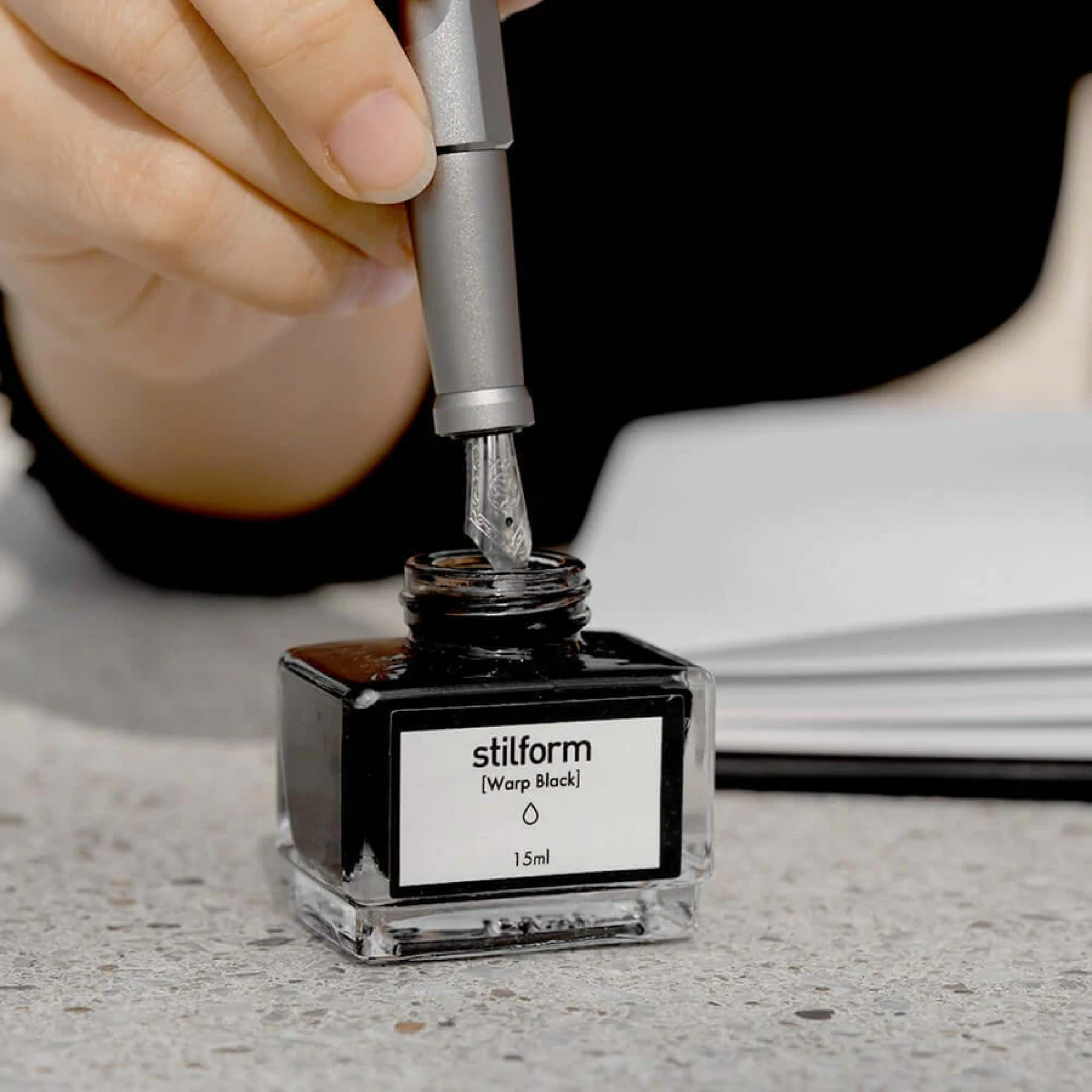 stilform ink チタン ブラック stilform INK Titanium DLC -万年筆- – stilform JAPAN